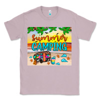 Lilac summer camping Classic Tee - JahusDesignShop