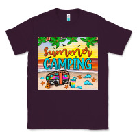 Plum summer camping Classic Tee - JahusDesignShop
