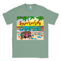 Sage summer camping Classic Tee - JahusDesignShop