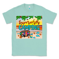 Seafoam summer camping Classic Tee - JahusDesignShop