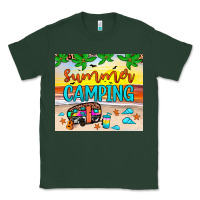 Sports Green summer camping Classic Tee - JahusDesignShop