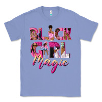 Colony Blue black girl magic Classic Tee - NancyCooperArtShop
