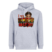 Heather Grey i am black history black boy peekaboo juneteenth Heavyweight Hoodie - CowGirlArtShop