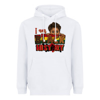 White i am black history black boy peekaboo juneteenth Heavyweight Hoodie - CowGirlArtShop