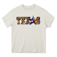 Cream texas christmas Heavy Core Tee - JahusDesignShop