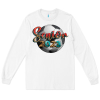White soccer senior 2023 Long Sleeve Tee - BundleAndBundleShop