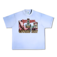 Grape Ice busy doing cowgirl shit liquor boots cigarette Urban Heavy Tee - NancyCooperArtShop
