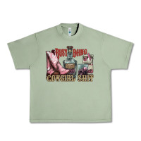 Oil Green busy doing cowgirl shit liquor boots cigarette Urban Heavy Tee - NancyCooperArtShop