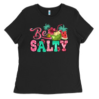 Black be salty summer Ladies Tee - Jasminsmagicworld