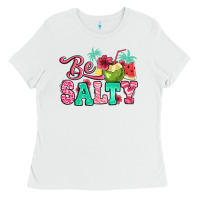 White be salty summer Ladies Tee - Jasminsmagicworld