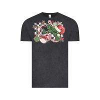 Vintage Black gamer christmas game controller Vintage Tee - MaliasSmallBusiness