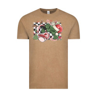 Vintage Coffee gamer christmas game controller Vintage Tee - MaliasSmallBusiness