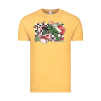 Vintage Mustard gamer christmas game controller Vintage Tee - MaliasSmallBusiness