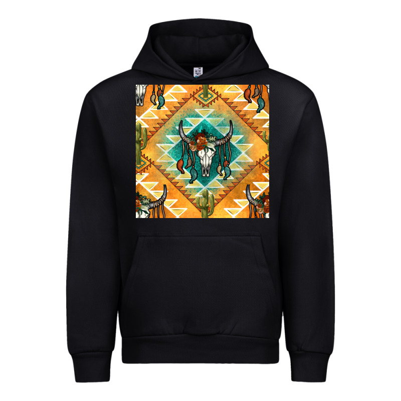 Native American Aztec Seamless Pattern Urban Hoodie by BundleAndBundleShop | Teevron