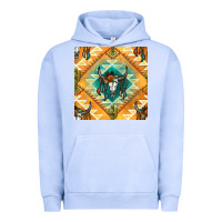 Pigment Grape Ice native american aztec seamless pattern Urban Hoodie - BundleAndBundleShop