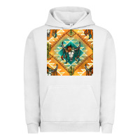Pigment Lunar Rock native american aztec seamless pattern Urban Hoodie - BundleAndBundleShop