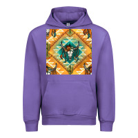Tulip native american aztec seamless pattern Urban Hoodie - BundleAndBundleShop