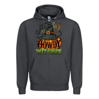 Smoke Howdy witches Zipper Hoodie - NancyCooperArtShop