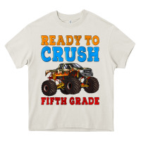 Cream ready to crush fifth grade Heavy Core Tee - Artiststas