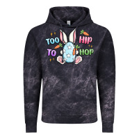 Cloud Black too hip to hop easter Vintage Hoodie - MaliasSmallBusiness