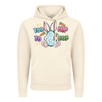Vintage Artic too hip to hop easter Vintage Hoodie - MaliasSmallBusiness
