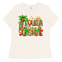 Bone tequila lime and sunshine summer Ladies Tee - Jasminsmagicworld