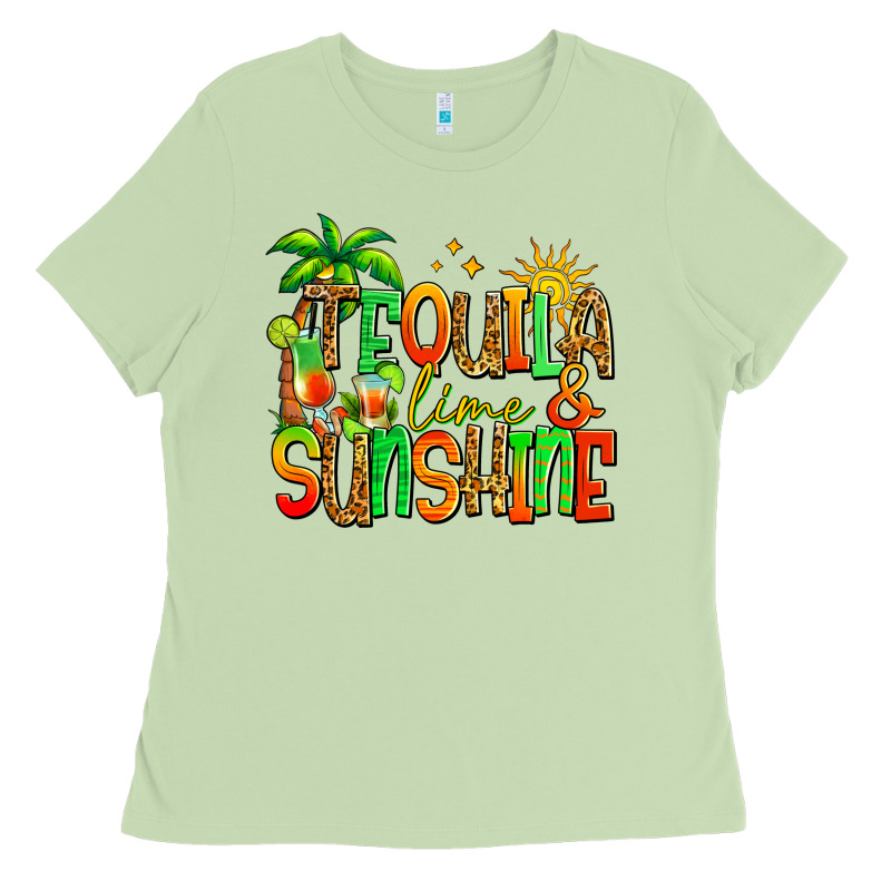 Tequila Lime And Sunshine Summer Ladies Tee by Jasminsmagicworld | Teevron