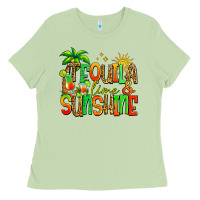 Matcha tequila lime and sunshine summer Ladies Tee - Jasminsmagicworld