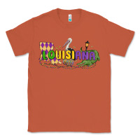 Copper louisiana mardi gras Classic Tee - MaliasSmallBusiness