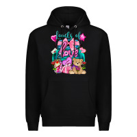 Black Loads of love truck Valentine's Day Premium Hoodie - HowdyJamesFarm