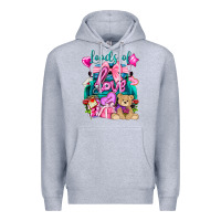 Heather Grey Loads of love truck Valentine's Day Premium Hoodie - HowdyJamesFarm
