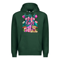 Sports Green Loads of love truck Valentine's Day Premium Hoodie - HowdyJamesFarm