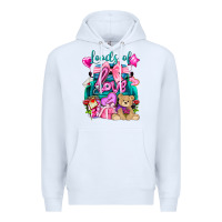 White Loads of love truck Valentine's Day Premium Hoodie - HowdyJamesFarm