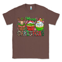 Chestnut Merry Christmas Classic Tee - CowhideDigitalArt