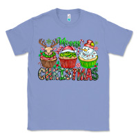Colony Blue Merry Christmas Classic Tee - CowhideDigitalArt