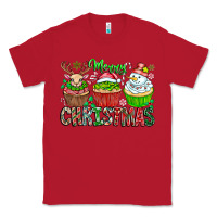 Red Merry Christmas Classic Tee - CowhideDigitalArt