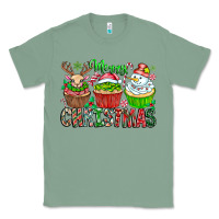 Sage Merry Christmas Classic Tee - CowhideDigitalArt