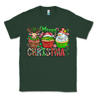Sports Green Merry Christmas Classic Tee - CowhideDigitalArt
