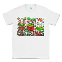White Merry Christmas Classic Tee - CowhideDigitalArt