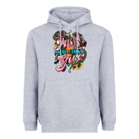 Heather Grey Just a small town girl Heavyweight Hoodie - HowdyJamesFarm