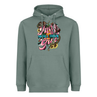 Sage Just a small town girl Heavyweight Hoodie - HowdyJamesFarm