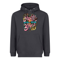 Smoke Just a small town girl Heavyweight Hoodie - HowdyJamesFarm