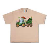 Burro christmas tractor Urban Heavy Tee - MaliasSmallBusiness