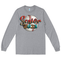 Heather Grey baseball senior 2023 Long Sleeve Tee - BundleAndBundleShop