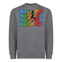 Storm autism mom lightning bolt Heavyweight Sweatshirt - LillyAllenDesigns