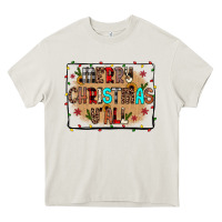 Cream merry christmas y'all Heavy Core Tee - JahusDesignShop