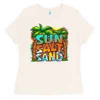 Bone sun salt sand summer Ladies Tee - Jasminsmagicworld