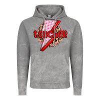 Cloud Rock teacher lightning bolt valentines day Vintage Hoodie - MaliasSmallBusiness