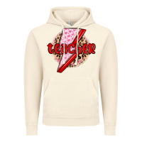 Vintage Artic teacher lightning bolt valentines day Vintage Hoodie - MaliasSmallBusiness
