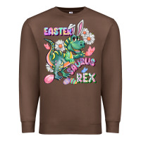 Chestnut Easter Saurus Rex Easter Day Premium Sweatshirt - CowGirlArtShop